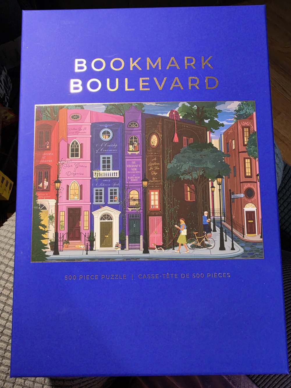 500-Piece Puzzle in Royal Blue